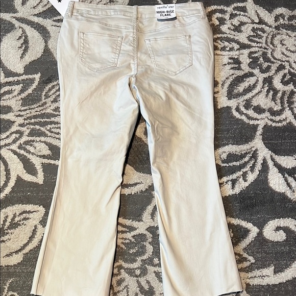 Vanilla Star khaki cropped Wide Leg Jeans - Picture 5 of 6
